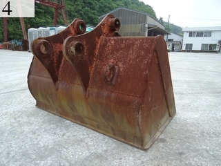 中古建設機械 中古 日立建機 HITACHI バケット 法面バケット EX120用 法面 バケット