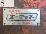 中古建設機械 中古 日本ニューマチック工業 NPK 油圧ブレーカー  H-10XB