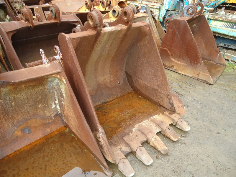 中古建設機械 中古 バケット 三菱重工業 MS180-STD-BUCKET 写真