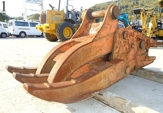 中古建設機械 中古 室戸 MUROTO フォークグラップル フォーククロー PFM200