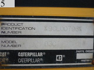 Used Construction Machine Used CAT CAT Bulldozer  D3C