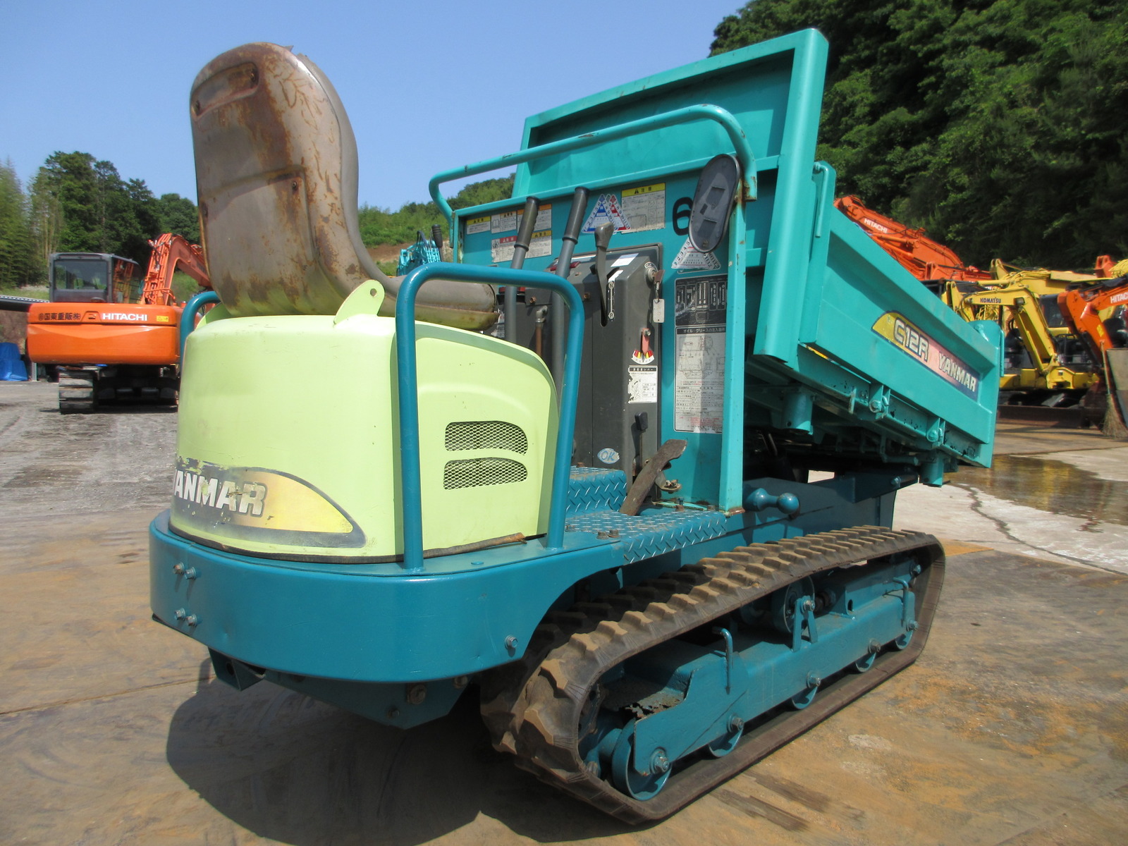 Used Construction Machine Used YANMAR YANMAR Crawler carrier Crawler Dump C12R-A