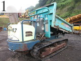Used Construction Machine Used YANMAR YANMAR Crawler carrier Crawler Dump C12R-A