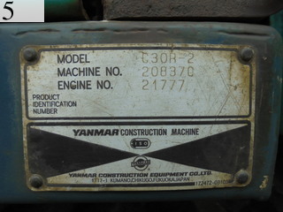 Used Construction Machine Used YANMAR YANMAR Crawler carrier Crawler Dump C30R-2