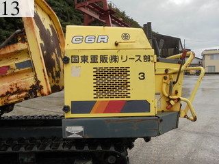 Used Construction Machine Used YANMAR YANMAR Crawler carrier Crawler Dump C6R