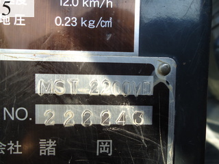 Used Construction Machine Used MOROOKA MOROOKA Crawler carrier Crawler Dump MST-2200VD