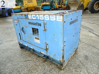 中古建設機械 中古 コマツ KOMATSU コンプレッサ  EC15SSB