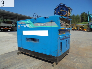 中古建設機械 中古 AIRMAN 北越工業 AIRMAN コンプレッサ  PDS125S