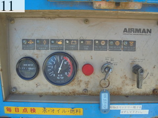 中古建設機械 中古 AIRMAN 北越工業 AIRMAN コンプレッサ  PDS125S