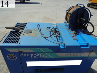 中古建設機械 中古 AIRMAN 北越工業 AIRMAN コンプレッサ  PDS125S