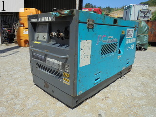 中古建設機械 中古 AIRMAN 北越工業 AIRMAN コンプレッサ  PDS90S