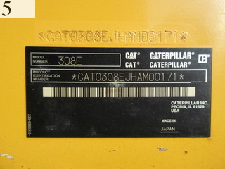 Used Construction Machine Used CAT CAT Excavator 0.2-0.3m3 308ECR