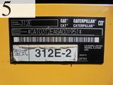 Used Construction Machine Used CAT CAT Excavator 0.4-0.5m3 312E-2
