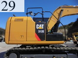 Used Construction Machine Used CAT CAT Excavator 0.4-0.5m3 312E-2
