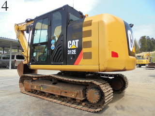 Used Construction Machine Used CAT CAT Excavator 0.4-0.5m3 312E