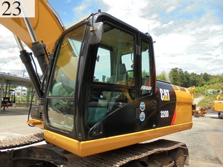 Used Construction Machine Used CAT CAT Excavator 0.7-0.9m3 320D-E