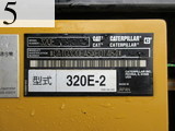 Used Construction Machine Used CAT CAT Excavator 0.7-0.9m3 320E-2