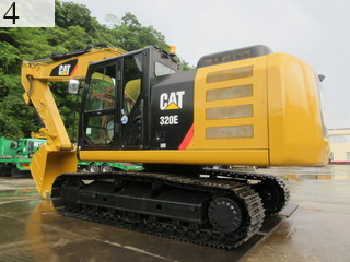 Used Construction Machine Used CAT CAT Excavator 0.7-0.9m3 320E-2