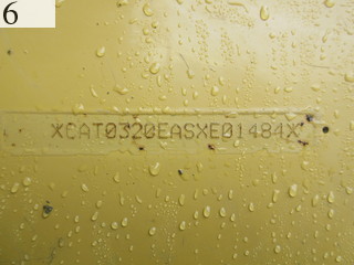 Used Construction Machine Used CAT CAT Excavator 0.7-0.9m3 320E-2