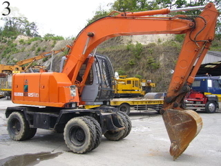 Used Construction Machine Used HITACHI HITACHI Excavator Wheeled Excavators EX125WD-5