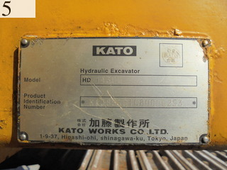 Used Construction Machine Used KATO WORKS KATO WORKS Excavator 1.0~m3 HD1430III