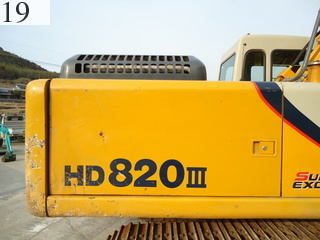 Used Construction Machine Used KATO WORKS KATO WORKS Excavator 0.7-0.9m3 HD820III