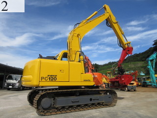 Used Construction Machine Used KOMATSU KOMATSU Forestry excavators Processor PC120-6E0