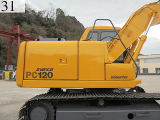 Used Construction Machine Used KOMATSU KOMATSU Forestry excavators Processor PC120-6E0