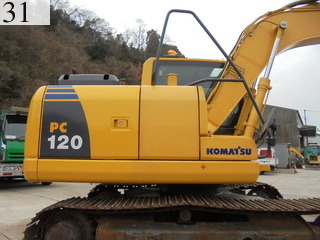 Used Construction Machine Used KOMATSU KOMATSU Excavator 0.4-0.5m3 PC120-8