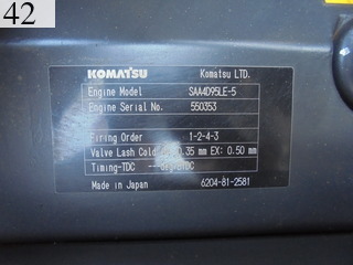 Used Construction Machine Used KOMATSU KOMATSU Excavator 0.4-0.5m3 PC120-8