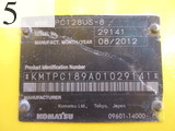 Used Construction Machine Used KOMATSU KOMATSU Excavator 0.4-0.5m3 PC128US-8