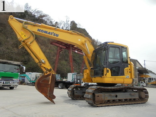 中古建設機械 中古 コマツ KOMATSU 解体機 バックホー解体仕様 PC138US-8
