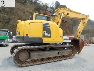 中古建設機械 中古 コマツ KOMATSU 解体機 バックホー解体仕様 PC138US-8
