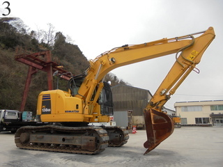 中古建設機械 中古 コマツ KOMATSU 解体機 バックホー解体仕様 PC138US-8