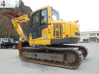 中古建設機械 中古 コマツ KOMATSU 解体機 バックホー解体仕様 PC138US-8