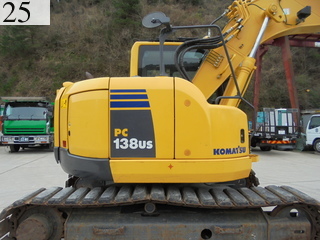 中古建設機械 中古 コマツ KOMATSU 解体機 バックホー解体仕様 PC138US-8