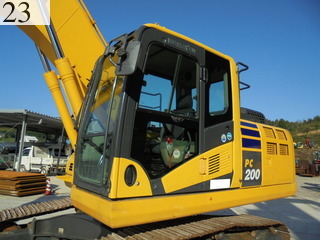 Used Construction Machine Used KOMATSU KOMATSU Excavator 0.7-0.9m3 PC200-10