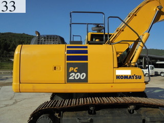 Used Construction Machine Used KOMATSU KOMATSU Excavator 0.7-0.9m3 PC200-10