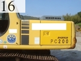 Used Construction Machine Used KOMATSU KOMATSU Excavator 0.7-0.9m3 PC200-6E