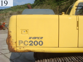 Used Construction Machine Used KOMATSU KOMATSU Excavator 0.7-0.9m3 PC200-6E