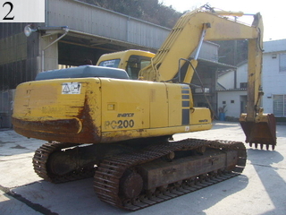 Used Construction Machine Used KOMATSU KOMATSU Excavator 0.7-0.9m3 PC200-6E