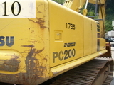 Used Construction Machine Used KOMATSU KOMATSU Excavator 0.7-0.9m3 PC200-6E