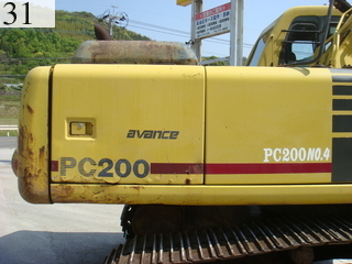 Used Construction Machine Used KOMATSU KOMATSU Excavator 0.7-0.9m3 PC200-6E