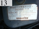 Used Construction Machine Used KOMATSU KOMATSU Excavator 0.7-0.9m3 PC200-6E