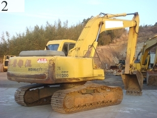 Used Construction Machine Used KOMATSU KOMATSU Excavator 0.7-0.9m3 PC200-6M