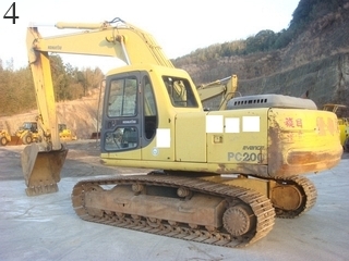 Used Construction Machine Used KOMATSU KOMATSU Excavator 0.7-0.9m3 PC200-6M