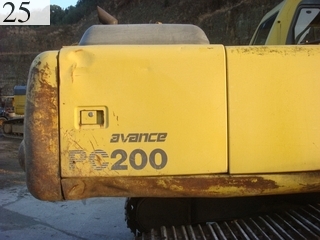 Used Construction Machine Used KOMATSU KOMATSU Excavator 0.7-0.9m3 PC200-6M