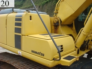 Used Construction Machine Used KOMATSU KOMATSU Excavator 0.7-0.9m3 PC200-6ZE