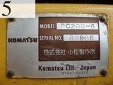Used Construction Machine Used KOMATSU KOMATSU Excavator 0.7-0.9m3 PC200-6