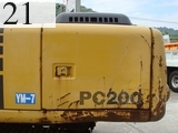 Used Construction Machine Used KOMATSU KOMATSU Excavator 0.7-0.9m3 PC200-6